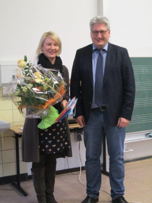 Herr Bürgermeister Rainer Barth mit Frau Kaufmann-Wechsel
